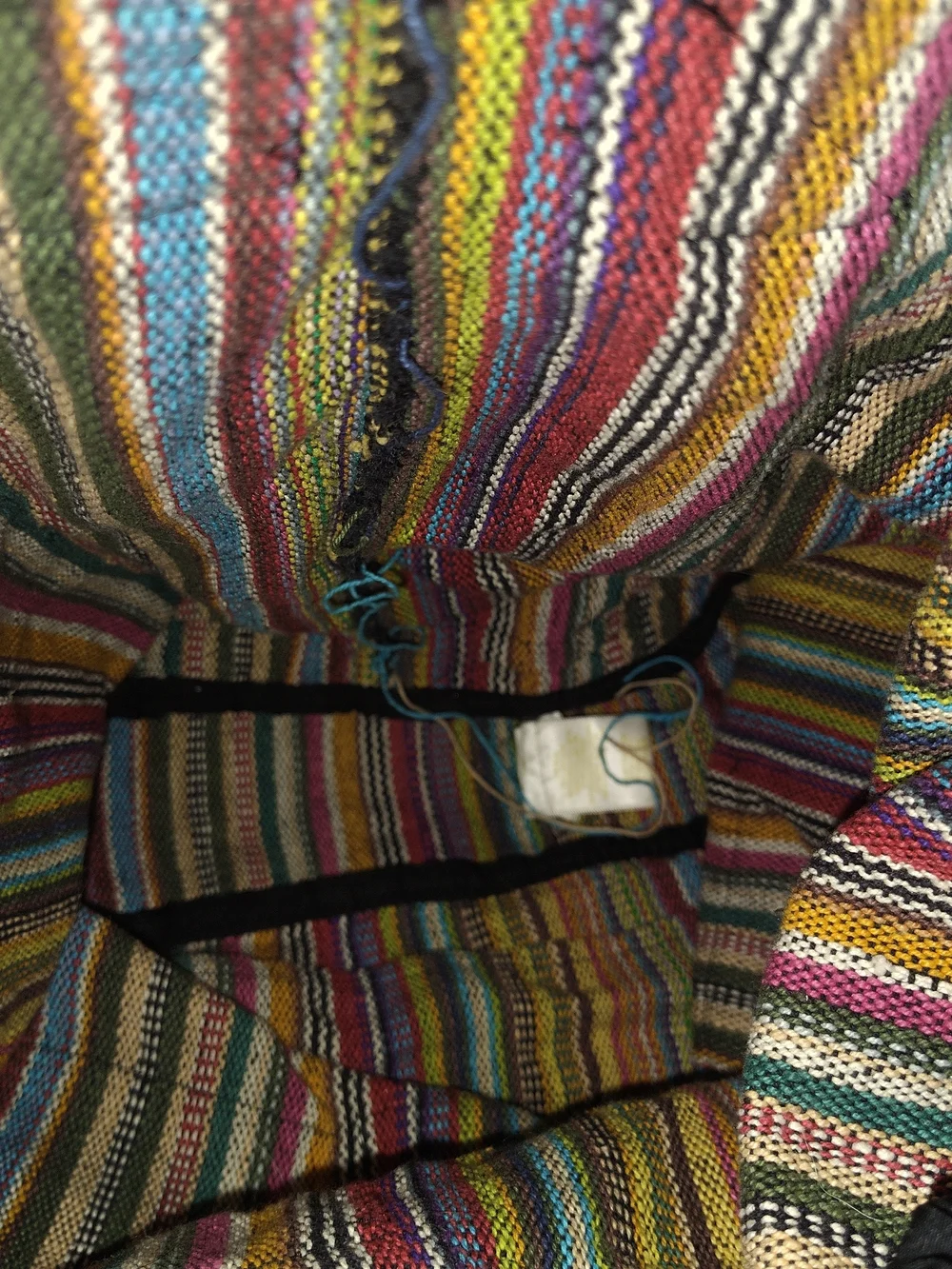 Matty M Backpack Ethnic Bag Adult Size Backpack Hippie Handwoven Artisan Boho